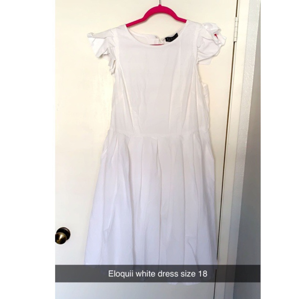 White dress